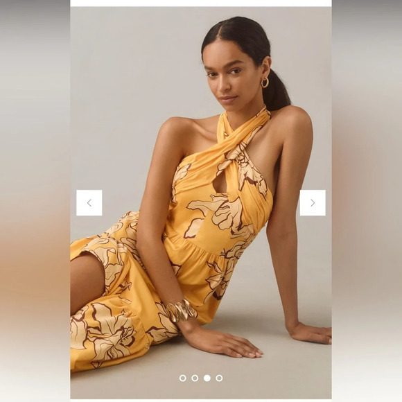 Hutch Floral Halter Maxi Dress - Picture 5 of 16